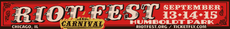 Riot Fest Sept 13th-15th