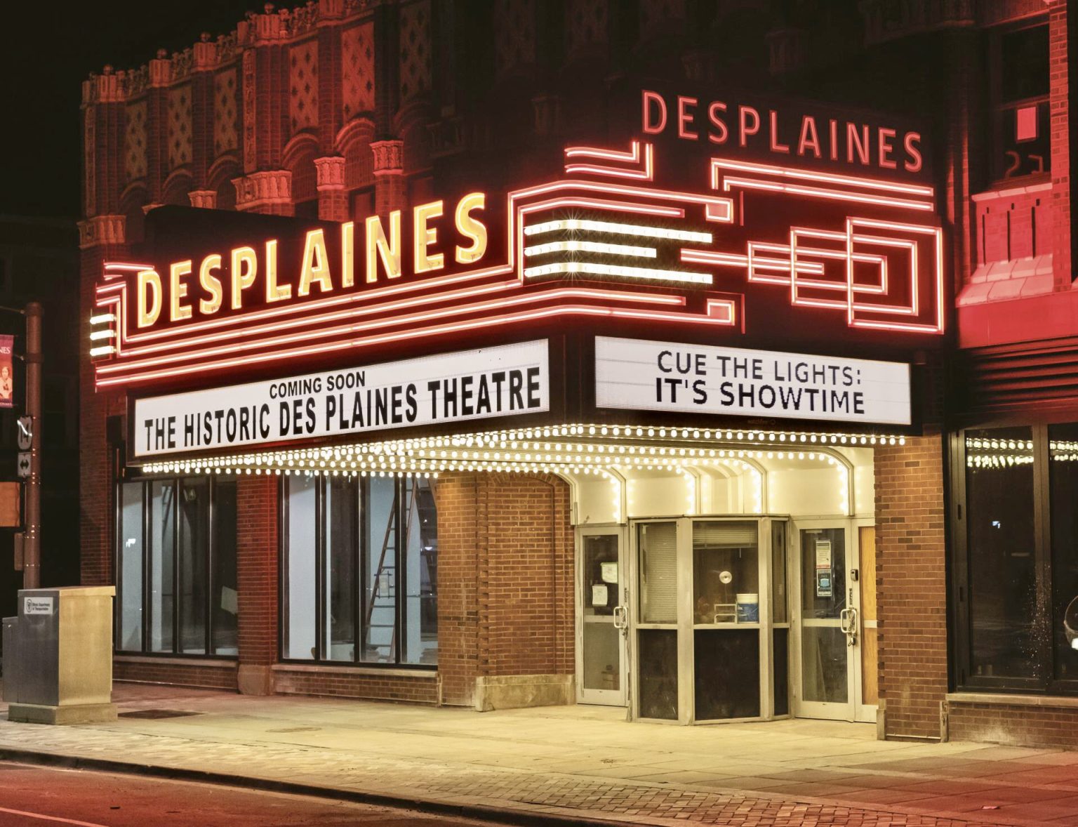 Feature: The Des Plaines Theatre celebrates 100 Years : Illinois