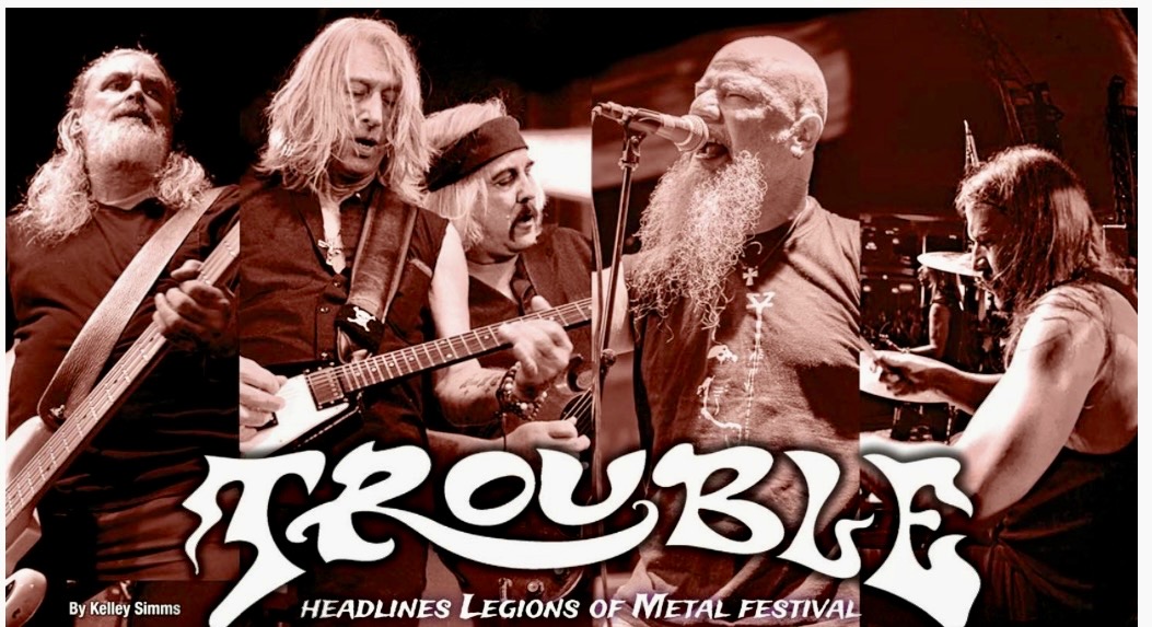 कवर स्टोरी: ट्रबल – हेडलाइंस लीजन्स ऑफ मेटल फेस्टिवल: इलिनोइस एंटरटेनर